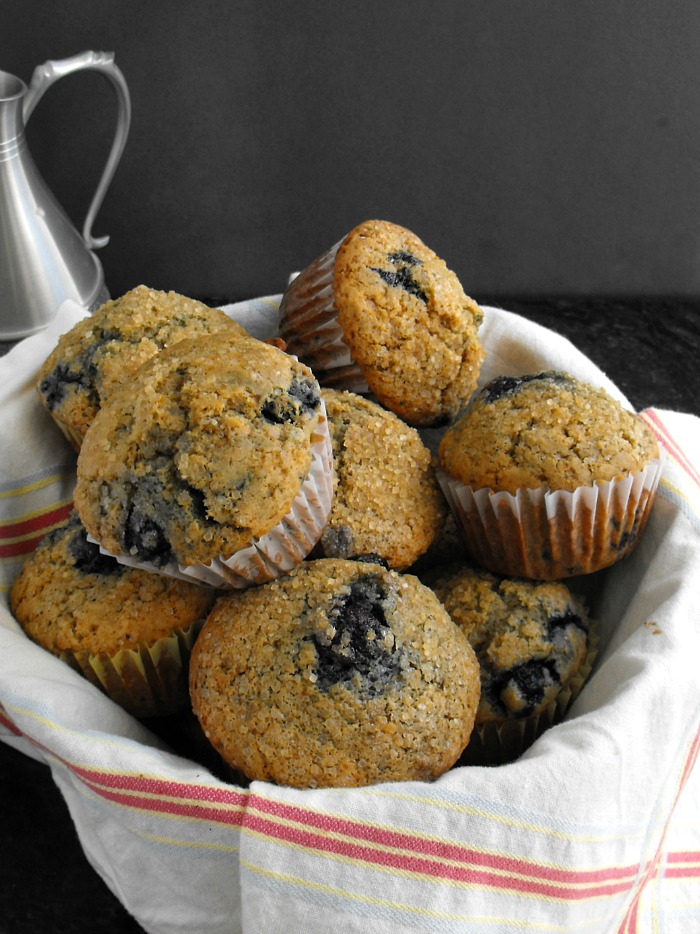 Gluten-Free, Dairy-Free Blueberry Muffins