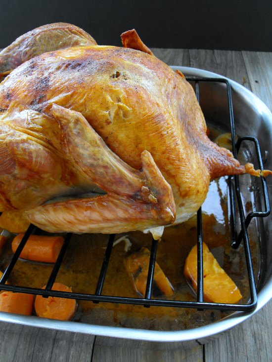 Roast Turkey with Root Vegetables