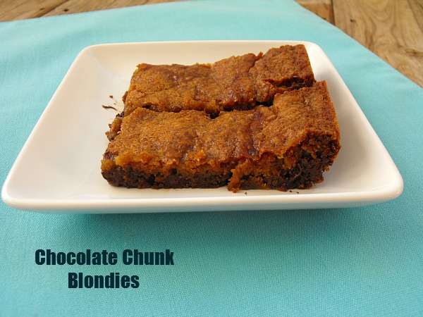 Chocolate Chunk Cookie Bars