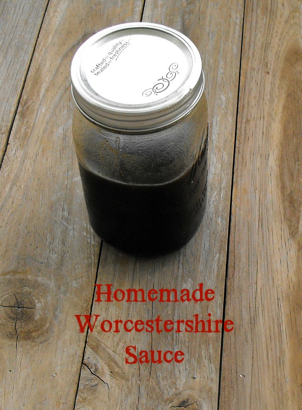 Homemade Worcestershire Sauce