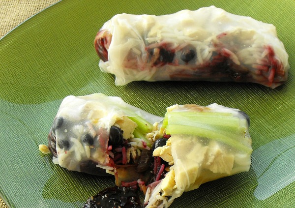 Blueberry Chicken Rice Bundles