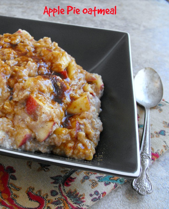 Apple Pie Oatmeal