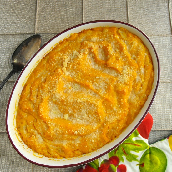 Savory Butternut Whip with Bacon