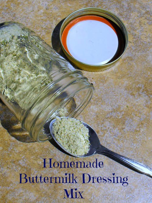 Homemade Buttermilk Dressing Mix