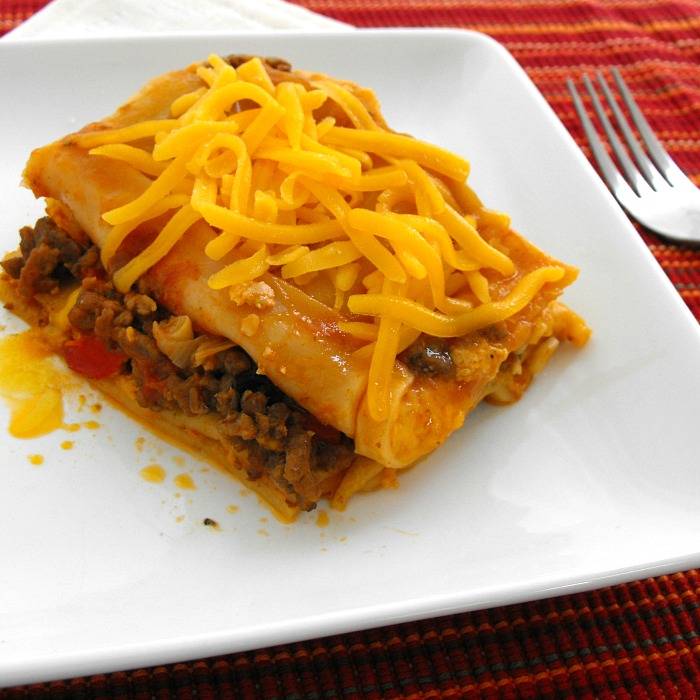 #Manwich Sloppy Joe Lasagna #weeknightmeal