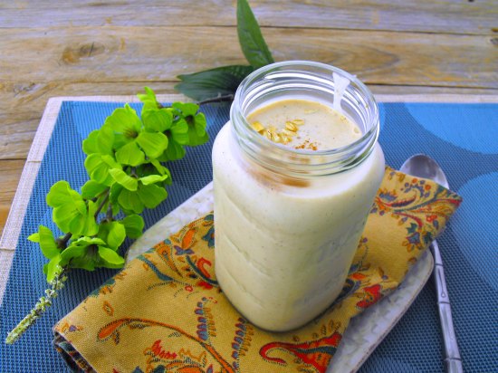 Peach Cobbler Smoothie