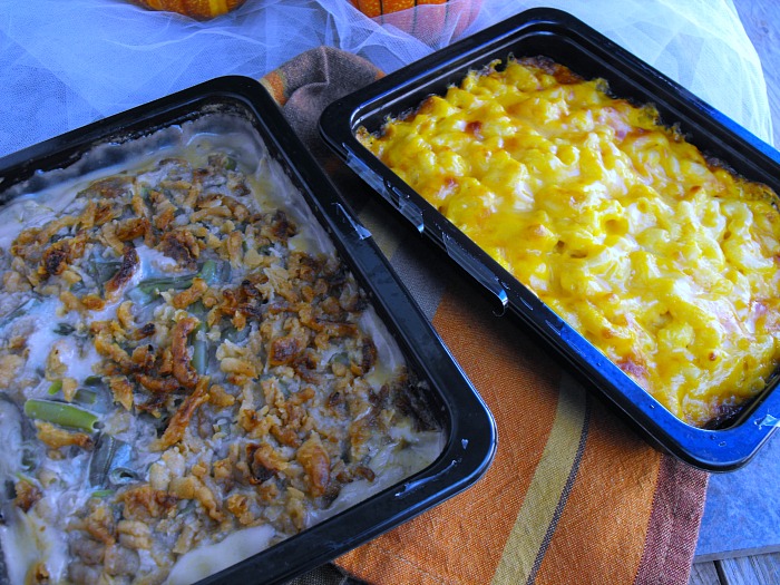 Reser Green Bean Casserole and Macaroni and Cheese