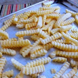 Alexia crinkle cut fries #gamedaygrub #ad