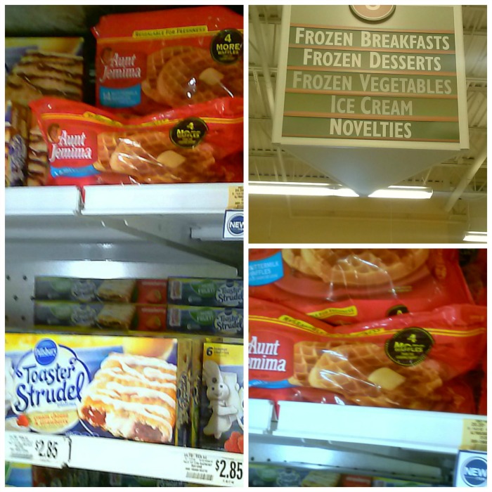Aunt Jemima Frozen Waffles at Publix