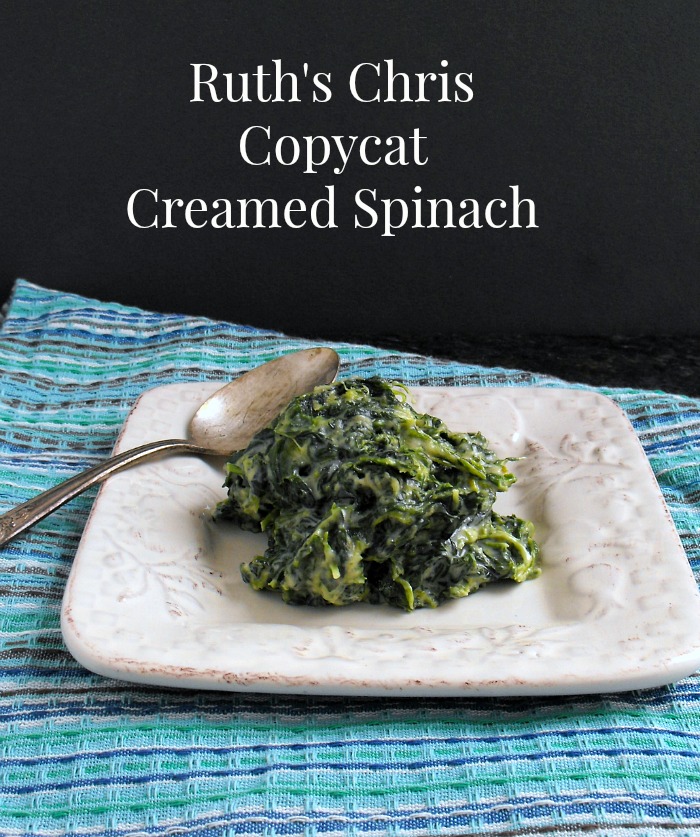 Creamed Spinach like Boston Market or Ruths Chris: it's so simple to make!